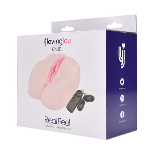 Loving Joy - N12158 - Kylie Pussy & Ass Vibrating Masturbator - 700 Gram