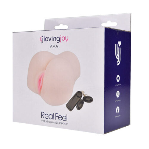 Loving Joy - Doggy Style Vibrating Masturbator Ava - 1125 Gram - N12159