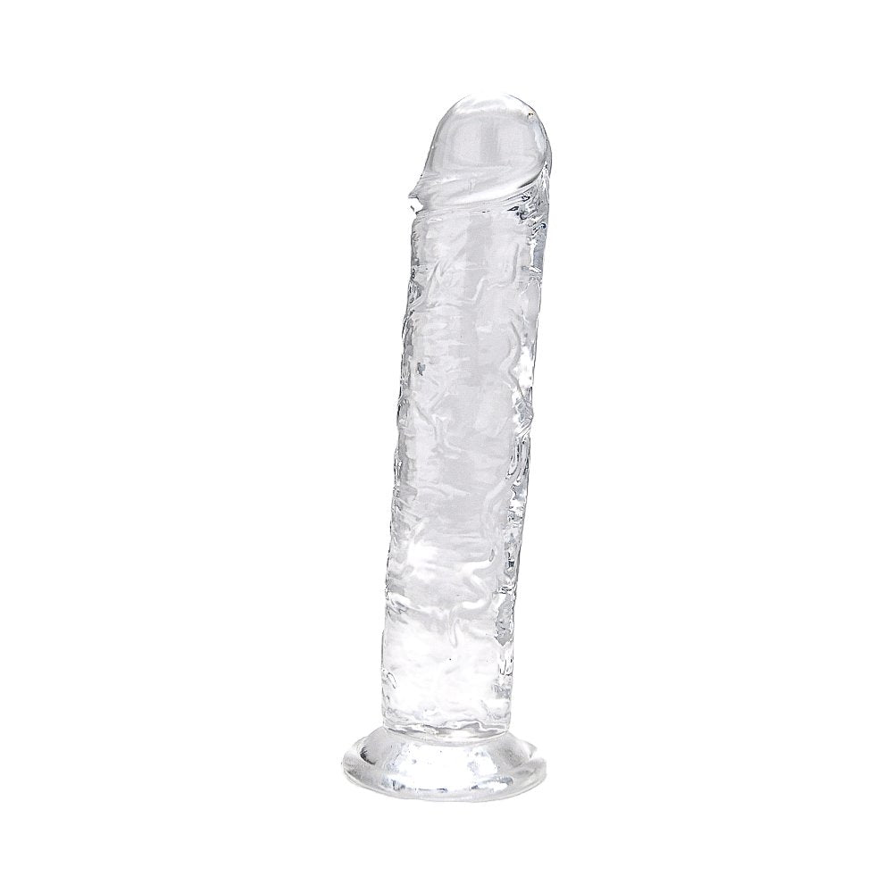 Transparante Realistische Dildo met Zuignap – 20 cm – N12183
