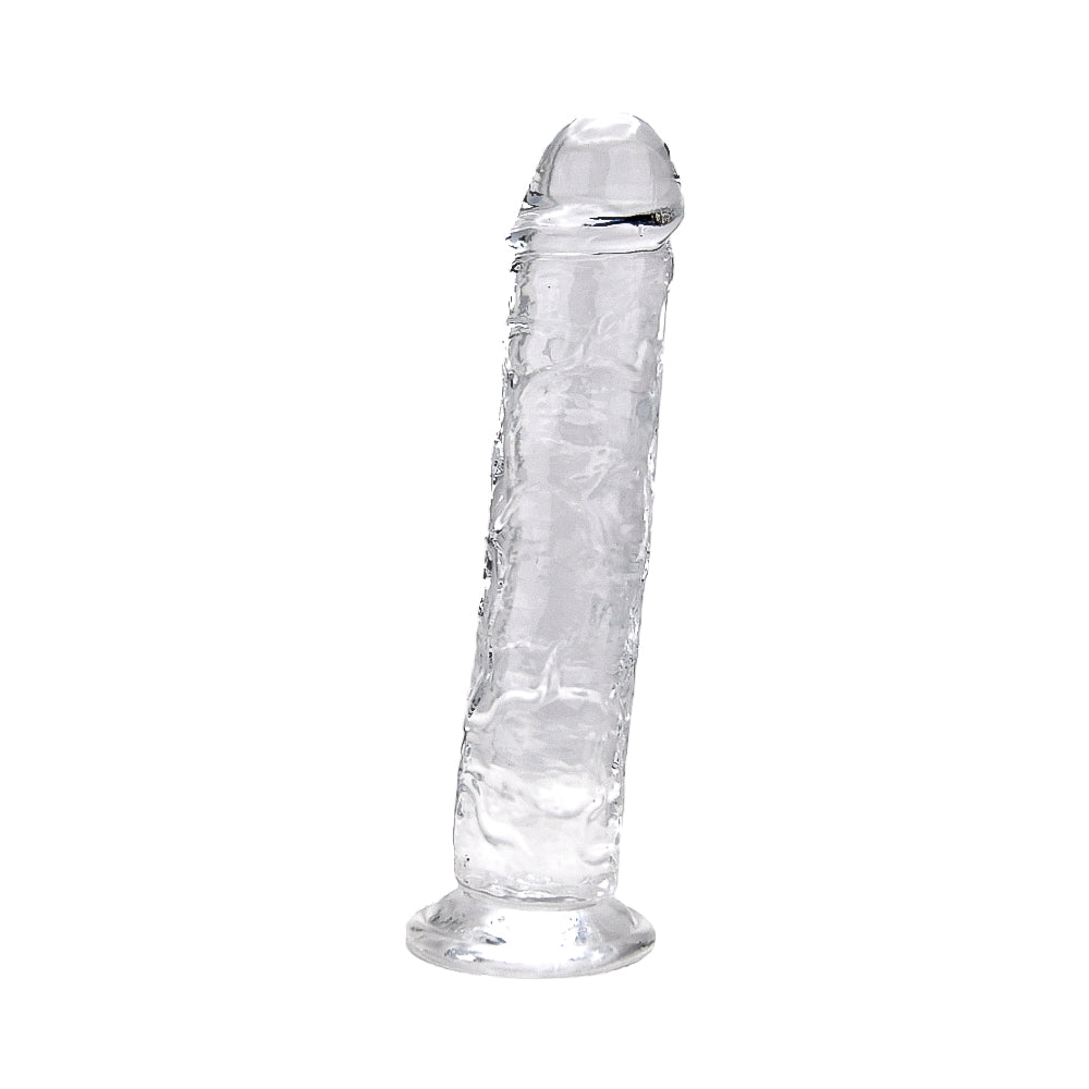 Transparante Realistische Dildo met Zuignap – 20 cm – N12183