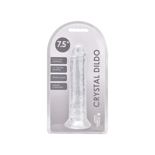 Transparante Realistische Dildo met Zuignap – 20 cm – N12183