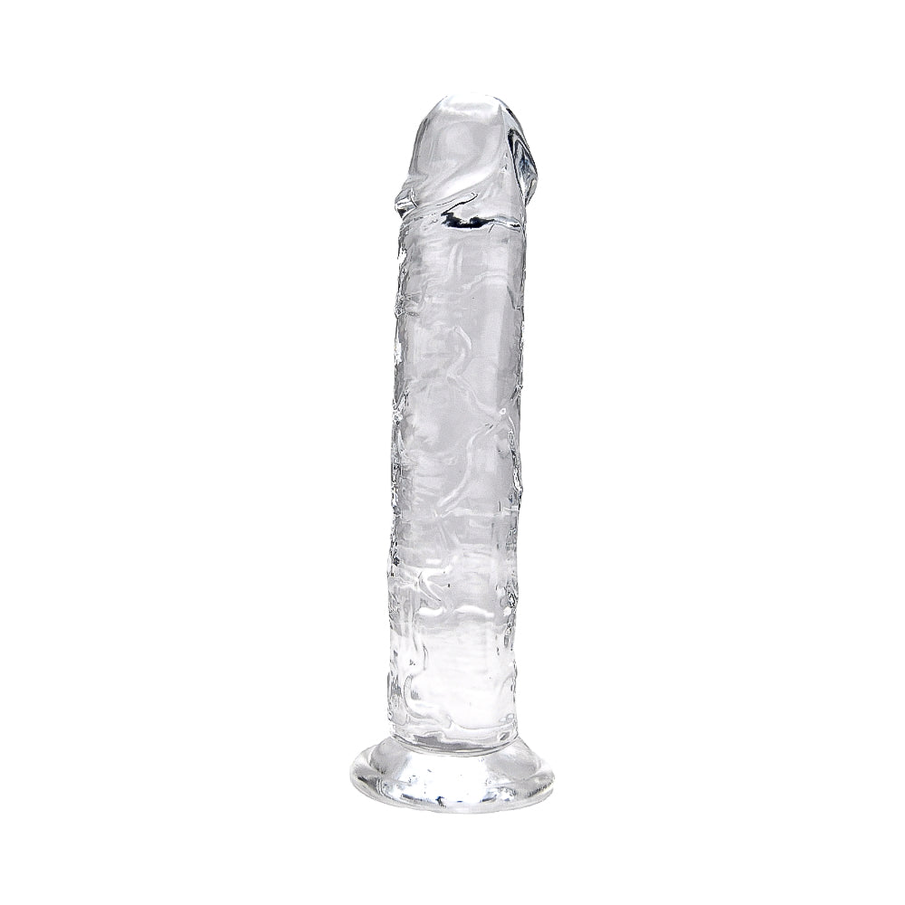 Transparante Realistische Dildo met Zuignap – 20 cm – N12183