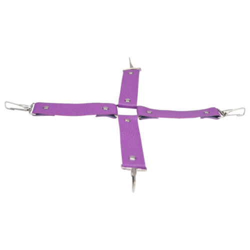 Bound To Play - Bondage Kit Purple - N12279 - 11 Pcs Bondage Set - BDSM Bondage Kit