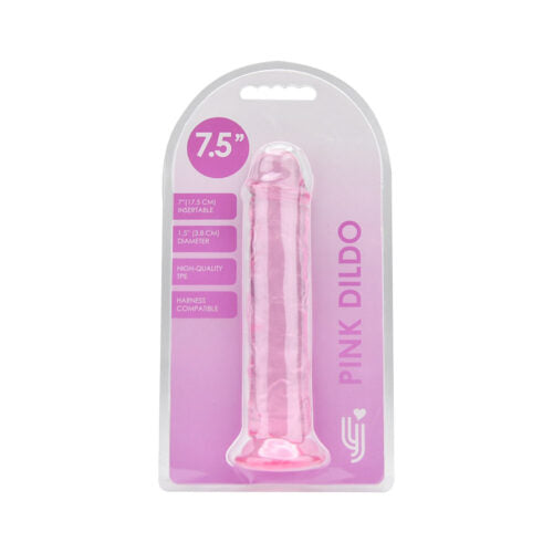 Loving Joy – 7.5 Inch Realistische Dildo met Zuignap – Roze – 20 CM – N12305