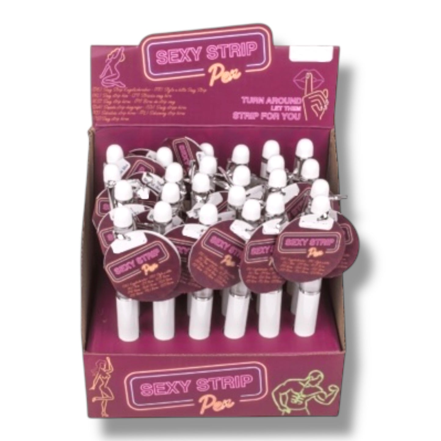 Kinky Pleasure - Sexy Strippers Pencils - Stripper Pennen