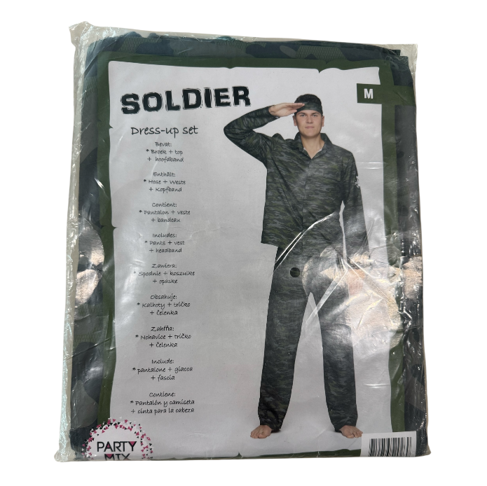 Hot Soldaten Pak voor Mannen – Militairen Pak - Sexy Militair Roleplay Outfit – M/L/XL