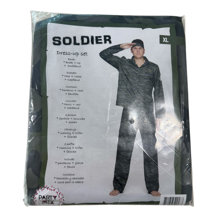 Hot Militairen Pak - Soldaten Kostuum voor Vrouwen - Sexy Militair Roleplay Outfit – M/L/XL