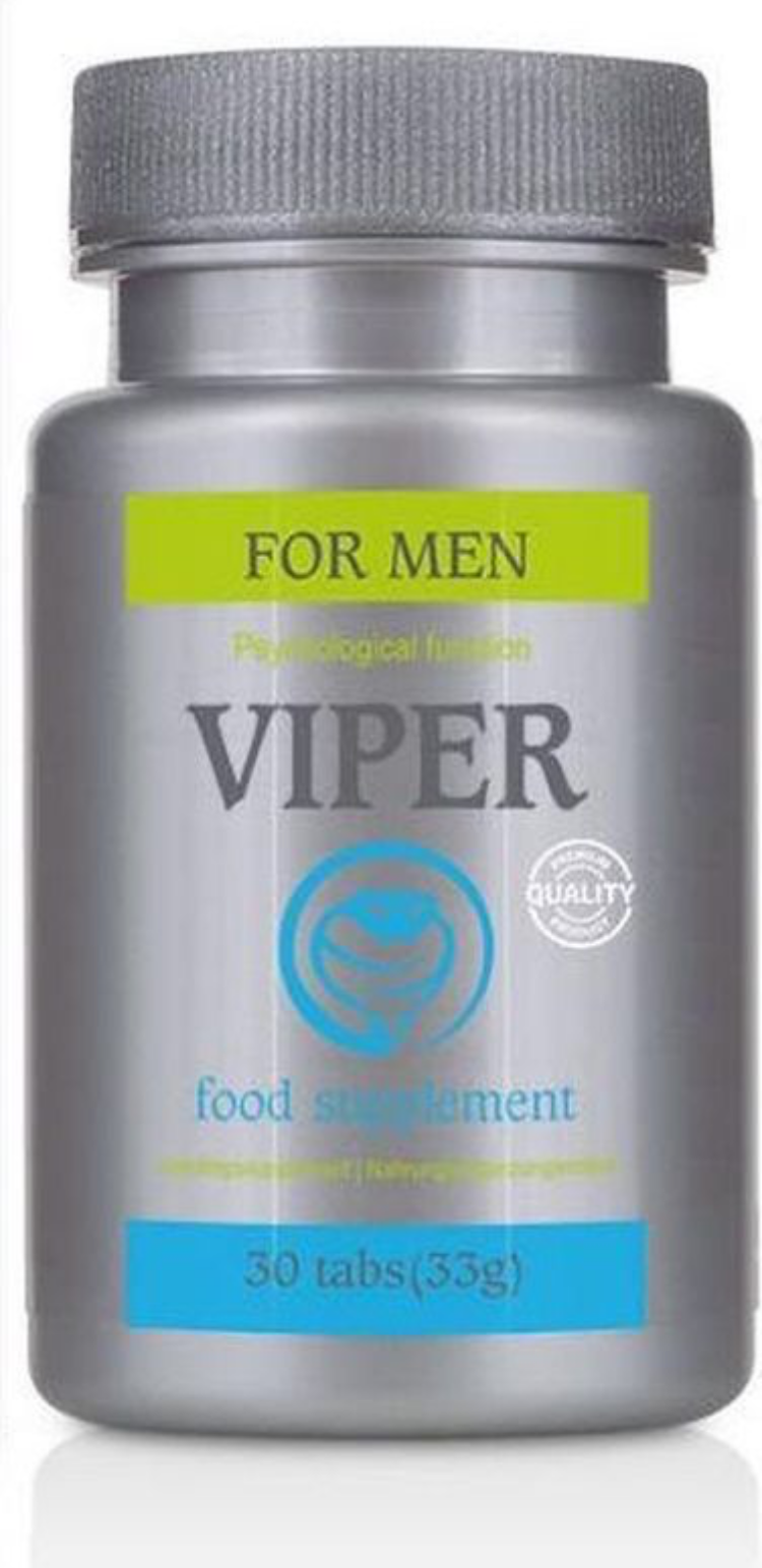 Viper For Men – Erectie Pillen (30 Capsules)
