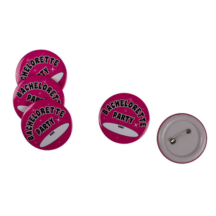 Kinky Pleasure - OB004 - Bachelorette Badges Buttons Set 7 Pieces - 10 Pack