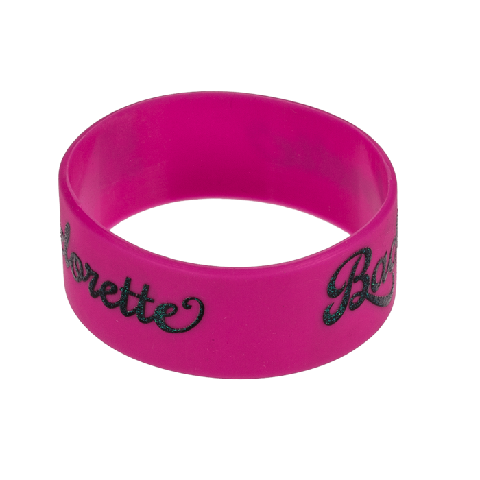 Kinky Pleasure - OB006 - Bracelet ''Bachelorette'' - Pink - Rubber - 10 Pieces - Vrijgezellen Party
