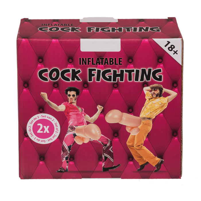 Kinky Pleasure - OB084 - Inflatable Cock Fighters - ca. 52 x 18 x 21 cm - 2 Pieces