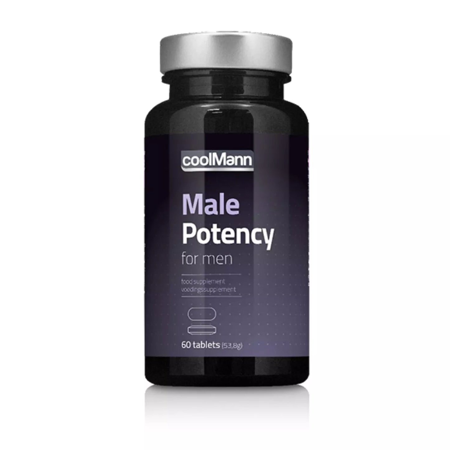 CoolMann – Male Potency Erectie Capsules (60 stuks) - Erectie pillen
