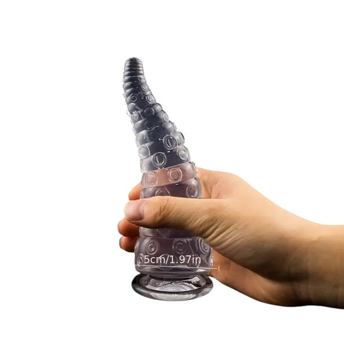 XXLTOYS – Transparante Tentakel Dildo – S/M/L