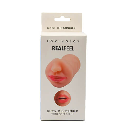 Loving Joy - Real Feel Blow Job Stroker - Real Big Realistic Mouth - N10833