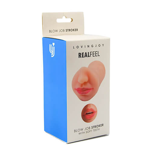 Loving Joy - Real Feel Blow Job Stroker - Real Big Realistic Mouth - N10833