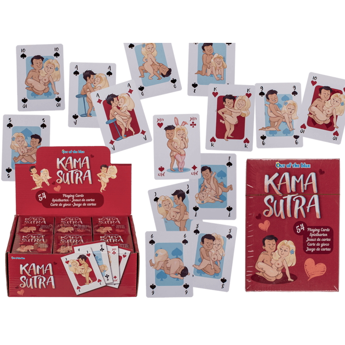 Kinky Pleasure - OB041 - Cartoon Kamasutra Playing Cards - `Speelkaarten