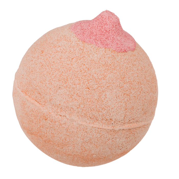 Kinky Pleasure - OB102 - Boob Bath Bomb - Strawberry Flavour