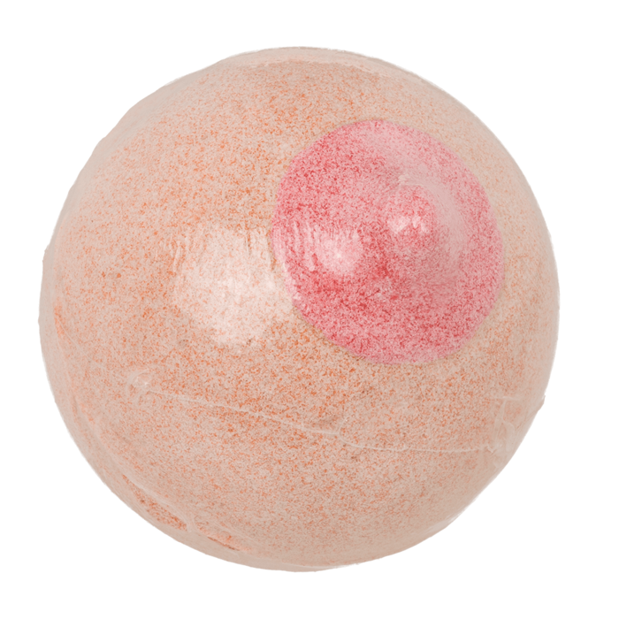 Kinky Pleasure - OB102 - Boob Bath Bomb - Strawberry Flavour