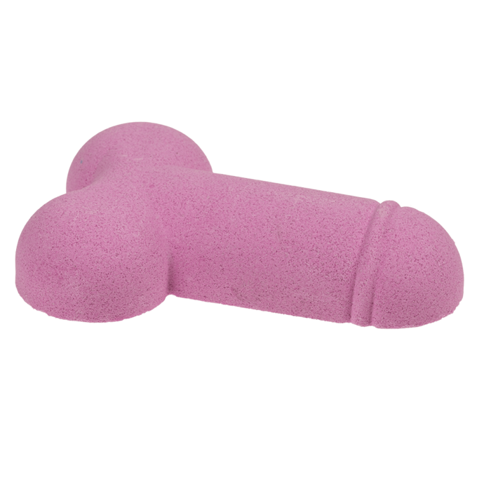 Kinky Pleasure - OB022 - Bath Bomb Penis - Pink - Strawberry Flavour - 1 Piece
