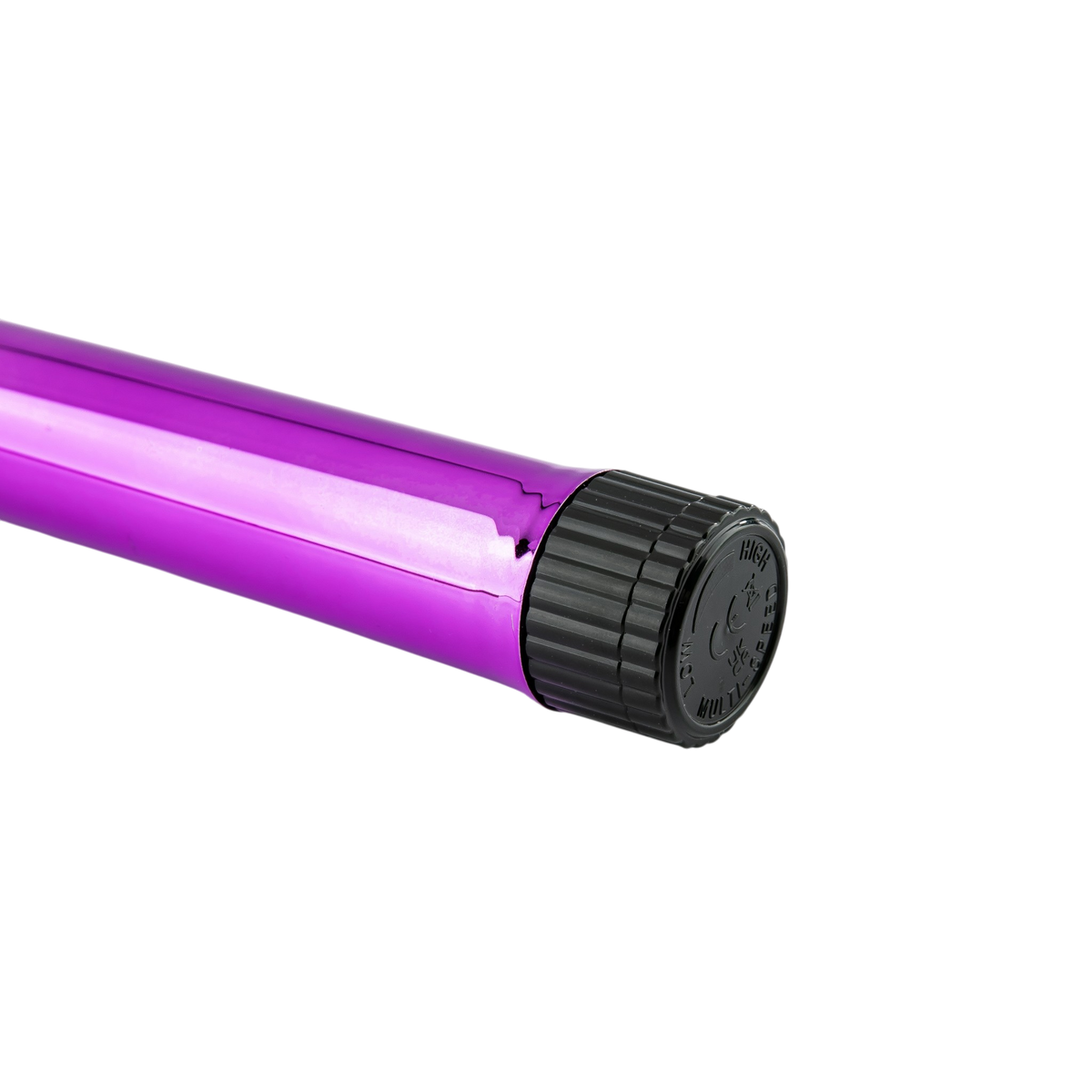 Schlanker lila Vibrator mit mehreren Vibrationsmodi