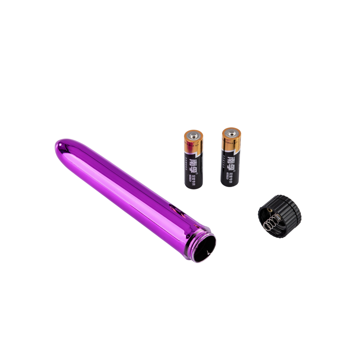 Schlanker lila Vibrator mit mehreren Vibrationsmodi