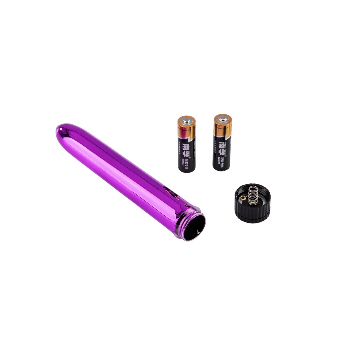 Schlanker lila Vibrator mit mehreren Vibrationsmodi