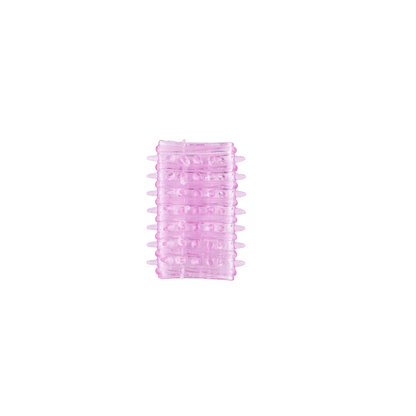CockSleeve 2-Pack – Roze & Paarse Penis Sleeves met Textuur