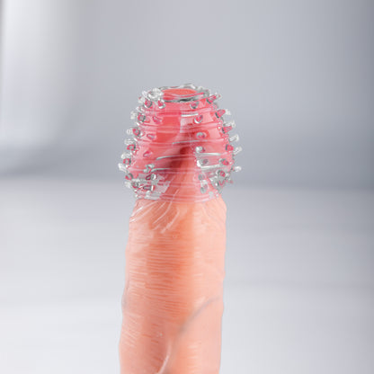 CockSleeve 2-Pack – Transparante & Blauwe Penis Sleeves met Textuur
