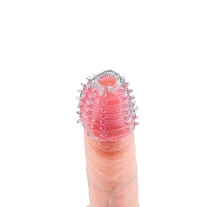 CockSleeve 2-Pack – Transparante & Blauwe Penis Sleeves met Textuur