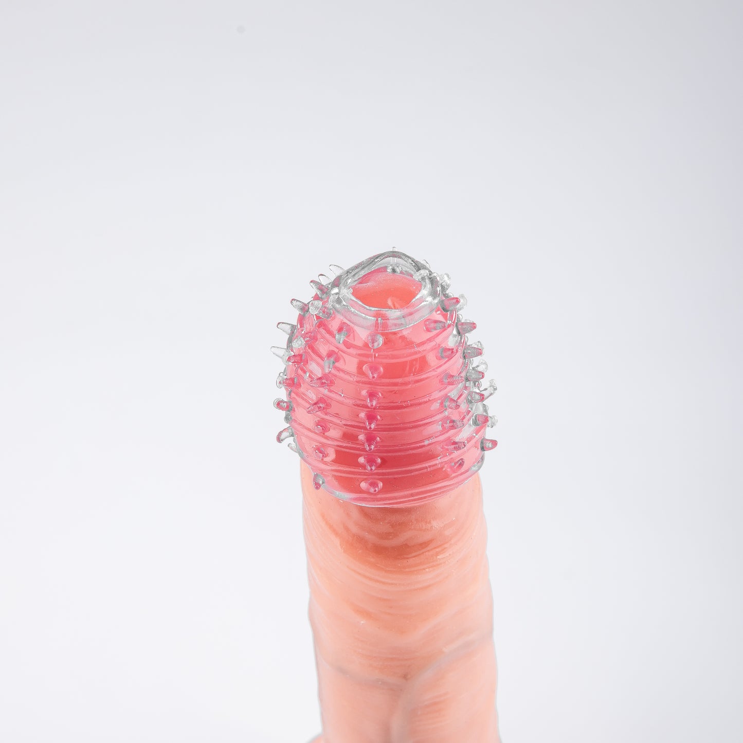 CockSleeve 2-Pack – Transparante & Blauwe Penis Sleeves met Textuur