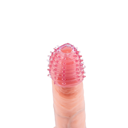 CockSleeve 2-Pack – Roze & Paarse Penis Sleeves met Textuur