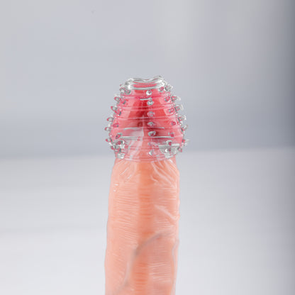 CockSleeve 2-Pack – Transparante & Blauwe Penis Sleeves met Textuur