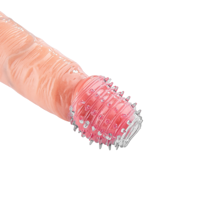 CockSleeve 2-Pack – Transparante & Blauwe Penis Sleeves met Textuur