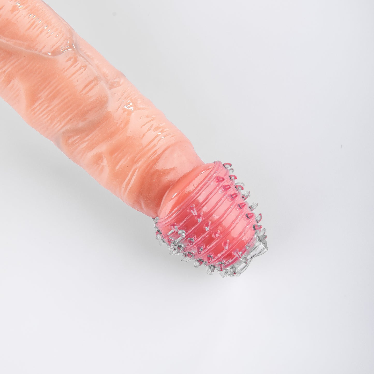 CockSleeve 2-Pack – Transparante & Blauwe Penis Sleeves met Textuur