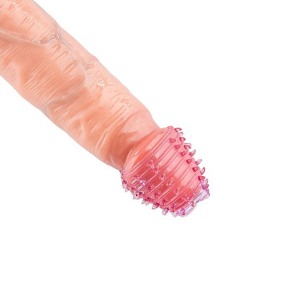CockSleeve 2-Pack – Roze & Paarse Penis Sleeves met Textuur