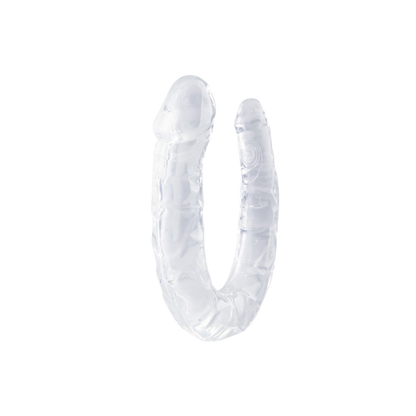 Clear Double Dong – Realistische Dubbele Dildo 29 cm