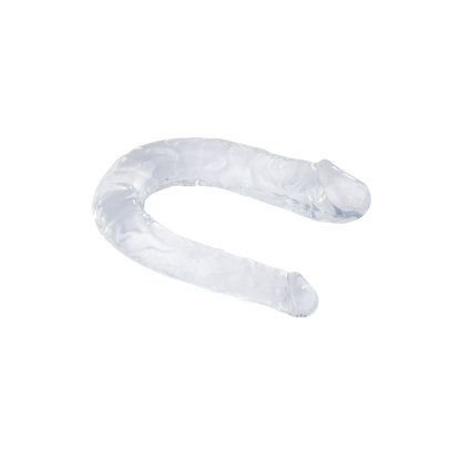 Clear Double Dong – Realistische Dubbele Dildo 29 cm