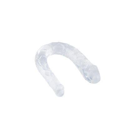 Clear Double Dong – Realistische Dubbele Dildo 29 cm