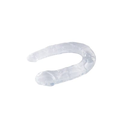 Clear Double Dong – Realistische Dubbele Dildo 29 cm