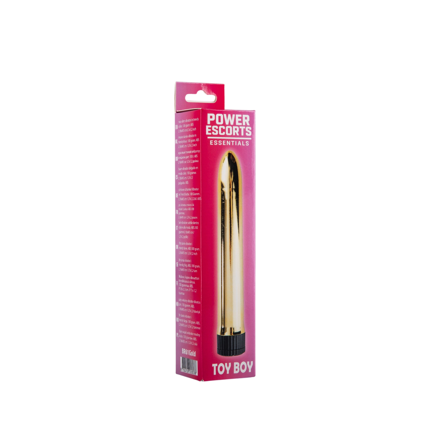 Toy Boy Classic Vibrator - 18 CM - Available in 6 Colors