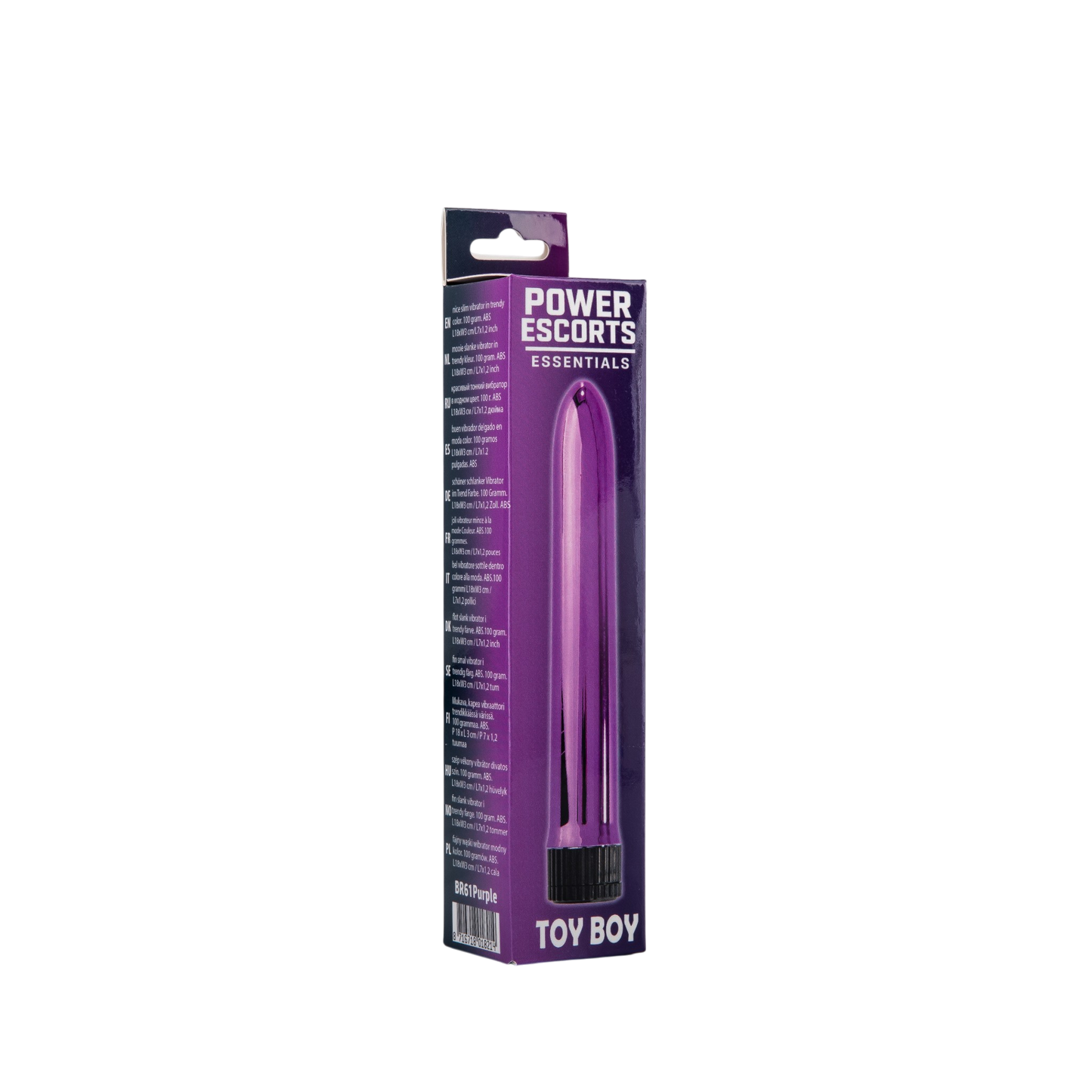 Toy Boy Classic Vibrator - 18 CM - Available in 6 Colors