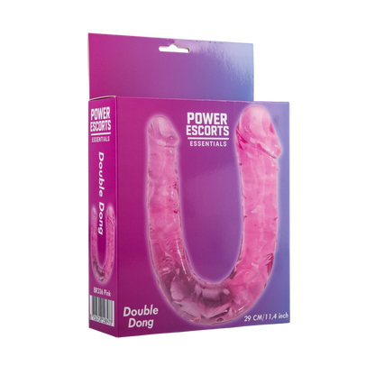 Clear Double Dong – Realistische Dubbele Dildo 29 cm