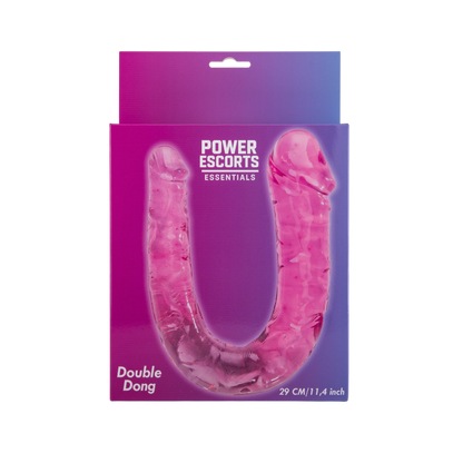 Clear Double Dong – Realistische Dubbele Dildo 29 cm