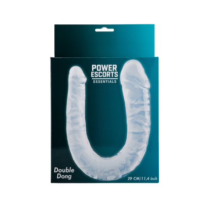 Clear Double Dong – Realistische Dubbele Dildo 29 cm