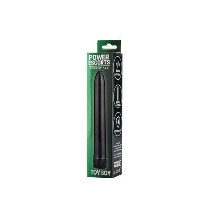 Slim Black Vibrator with Multiple Vibration Modes