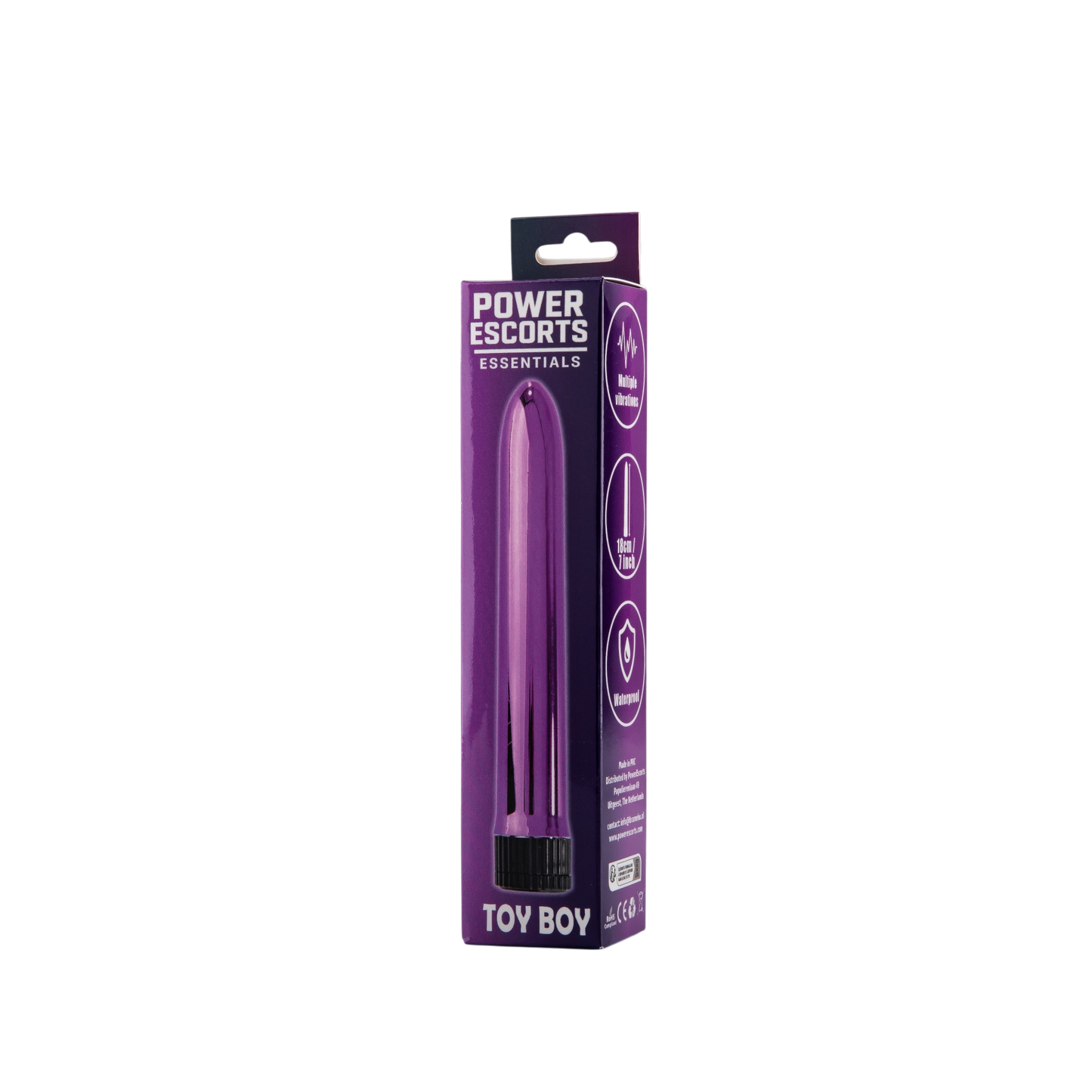 Slim Purple Vibrator with Multiple Vibration Settings