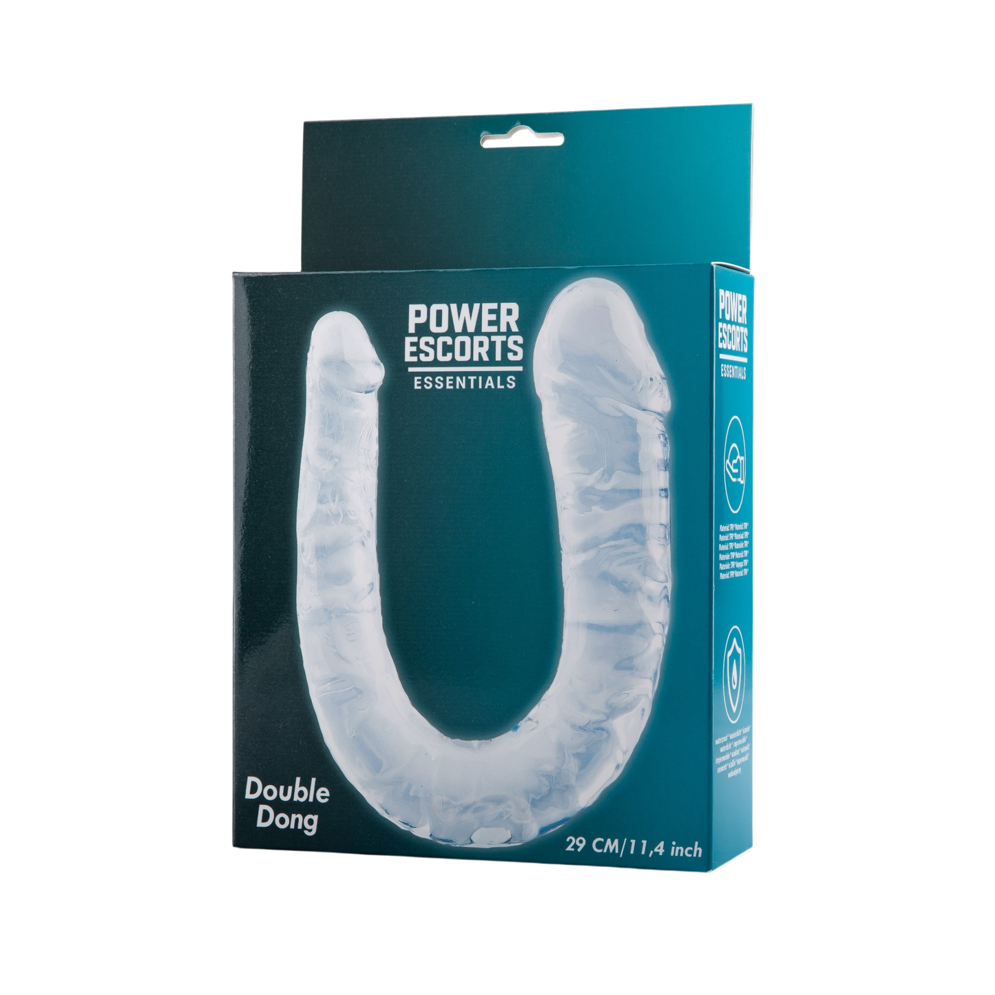 Clear Double Dong – Realistische Dubbele Dildo 29 cm