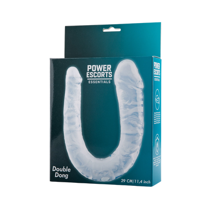Clear Double Dong – Realistische Dubbele Dildo 29 cm