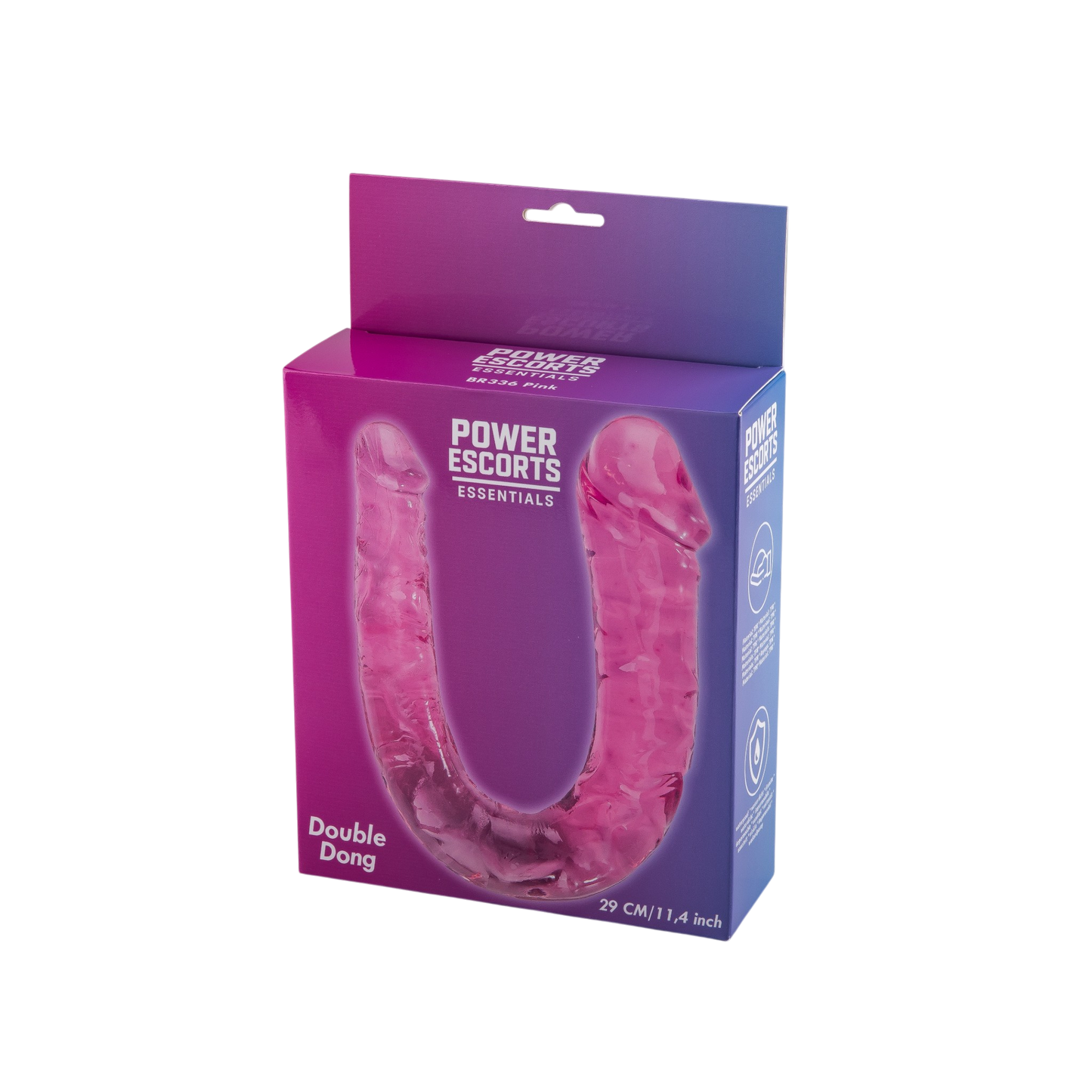 Clear Double Dong – Realistische Dubbele Dildo 29 cm