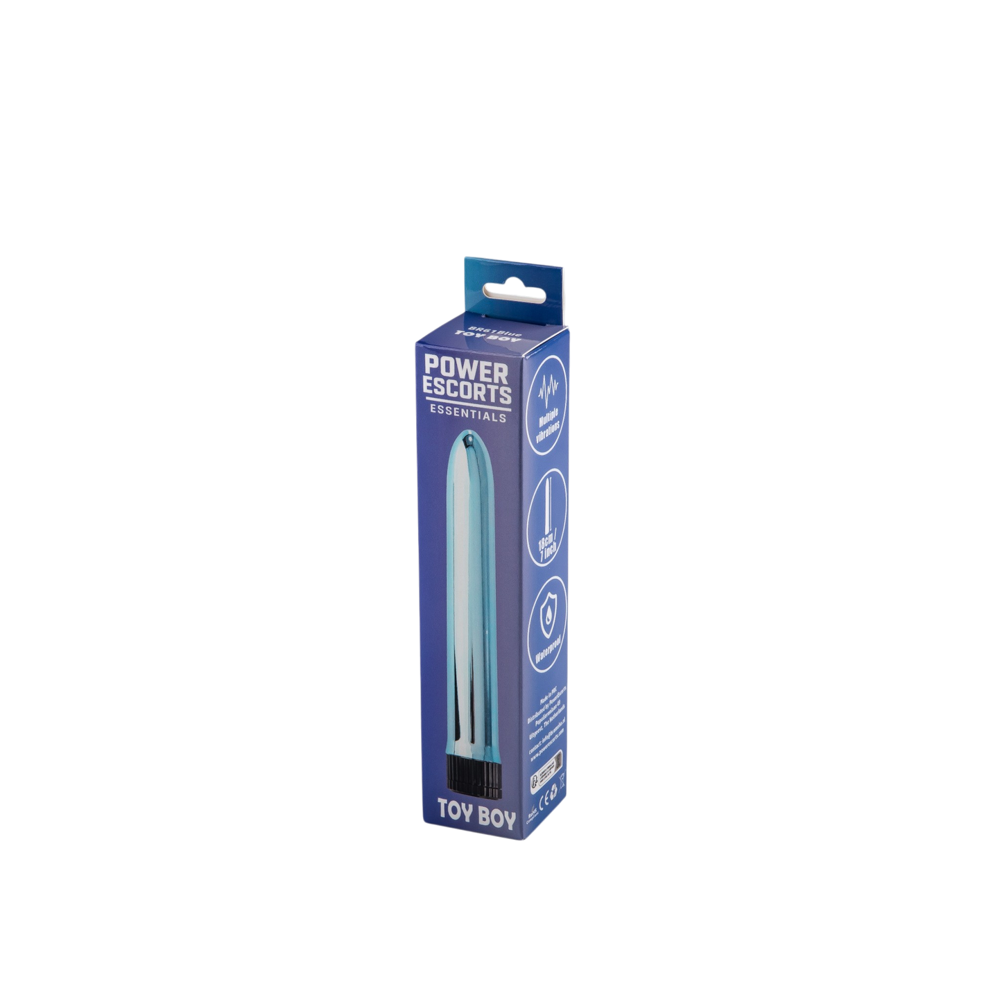 Toy Boy Classic Vibrator - 18 CM - Available in 6 Colors